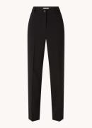 Modström Gale high waist straight fit pantalon met steekzakken en pers...