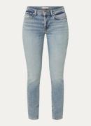 7 For All Mankind Roxanne mid waist skinny jeans met medium wassing