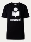 Isabel Marant Zewel T-shirt van linnen met logoprint