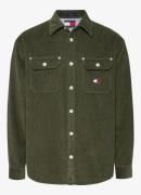 Tommy Hilfiger Regular fit overshirt van corduroy met bortstzakken