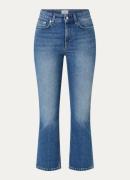 Filippa K High waist slim fit cropped jeans met medium wassing