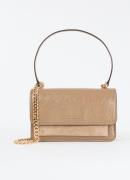 Michael Kors Claire Large schoudertas van leer