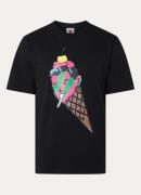 ICECREAM Cone Man T-shirt met print