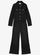 Reiss Celeste wide fit jumpsuit van denim