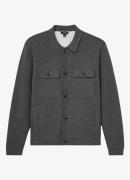 Reiss Heritage overshirt met teddy voering