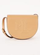 Ralph Lauren Witley M crossbodytas van leer met logoborduring