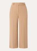 L.K.Bennett Joel high waist wide fit pantalon met steekzakken