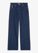 Marc O'Polo Denim High waist wide leg jeans met medium wassing