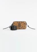 Marc Jacobs The Snapshot van kalfsleer met panterprint