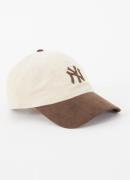 New Era Pet van corduroy met New York Yankees borduring