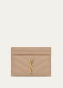 Saint Laurent Cassandre pasjeshouder van kalfsleer