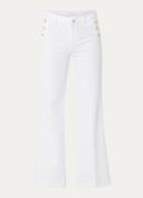 Liu Jo High waist flared jeans met gekleurde wassing