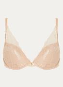 Sam Friday Demi voorgevormde push-up bh met overlay van kant