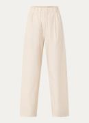 alchemist Moon Flower high waist wide fit pantalon met steekzakken