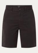 HUGO BOSS Straight fit korte chino met steekzakken