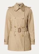 Ralph Lauren Trenchcoat met ceintuur en steekzakken