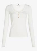 Tommy Hilfiger Longsleeve met ribstructuur