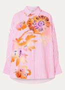 Essentiel Antwerp Hibra oversized blouse met bloemenprint