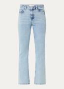 Fabienne Chapot Eva mid waist flared jeans met steekzakken