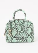 Essentiel Antwerp Haracola crossbodytas met slangenprint