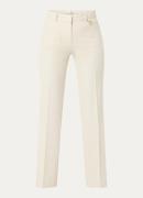 Fifth House Gabriel high waist flared fit pantalon met opgestikte zakk...