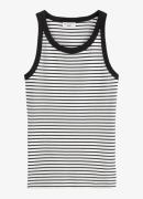 Marc O'Polo Denim Tanktop met streeptprint