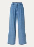 Modström Minni high waist wide leg jeans met medium wassing