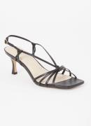 Dune London Mischevious sandalette van leer