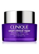 Clinique Smart Clinical Repair Lifitng Face + Neck Cream - dag- & nach...