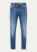 HUGO BOSS Delaware slim fit jeans met medium wassing