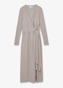 Reiss Madeline maxi wikkeljurk van jersey