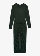 Reiss Ginny midi jurk met plooidetail