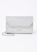 Dune London Bellini clutch met logo