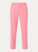 L.K.Bennett Aimee high waist tapered fit cropped pantalon met steekzak...