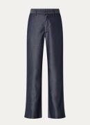 alchemist Lara high waist straight fit pantalon van lyocell met steekz...