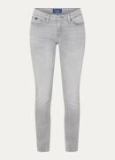 Denham Kyo mid waist skinny jeans met gekleurde wassing