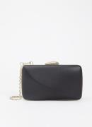 L.K.Bennett Charlotte clutch van leer met afneembare schouderriem