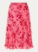 L.K.Bennett Rhoda midi rok met bloemenprint