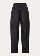 Maium High waist tapered fit broek met afritsbare pijpen