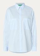 Benetton Blouse met borstzakken