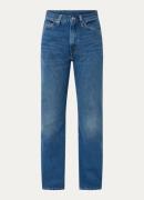 Levi's 1950S 701 high waist straight leg jeans met medium wassing