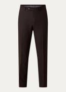 Oscar Jacobson Dandy straight fit pantalon van linnen