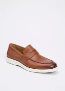 Dune London Barnstaple loafer van leer