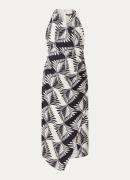 French Connection Ariette midi jurk in linnenblend