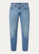Levi's 502 tapered fit jeans in linnenblend met medium wassing