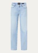 Rosner Antonia mid waist straight leg jeans met lichte wassing