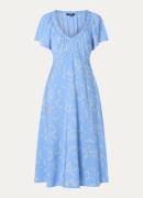 French Connection Daniella midi tuniekjurk met bloemenprint en V-hals