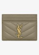 Saint Laurent Cassandre pasjeshouder van lamsleer