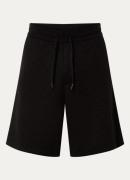 Armani Straight fit korte joggingbroek met trekkoord en steekzakken