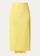 Jacquemus Sablier midi rok met plooidetail